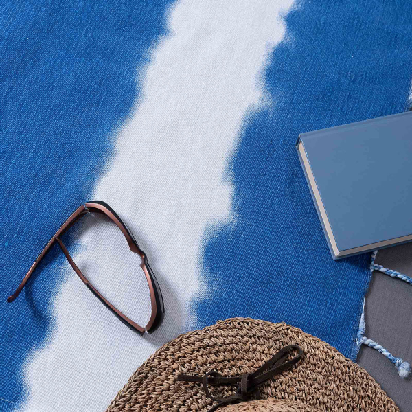 Παρεό (90x180) Silk Fashion 1746 Blue