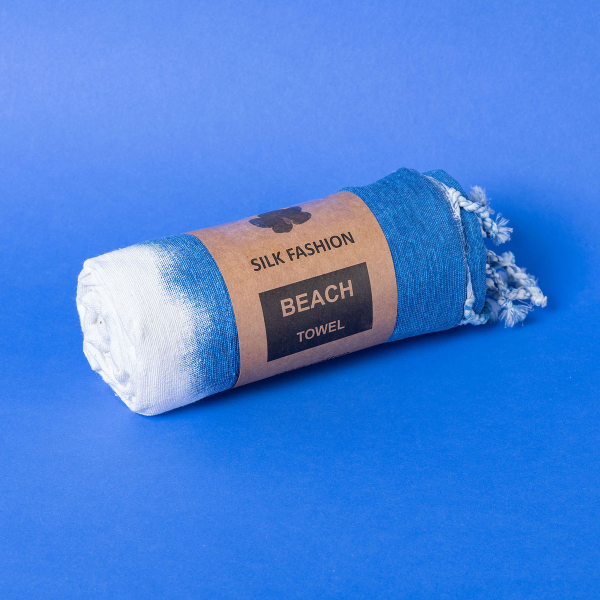 Παρεό (90x180) Silk Fashion 1746 Blue