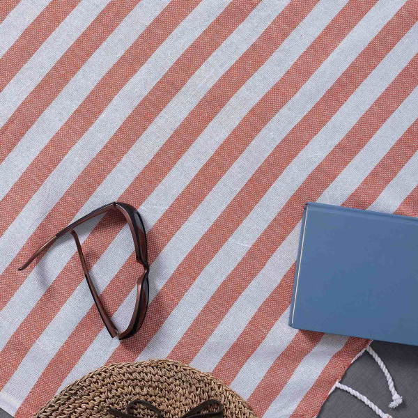 Παρεό (90x180) Silk Fashion 1750 Orange