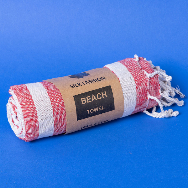 Παρεό (90x180) Silk Fashion 1750 Red