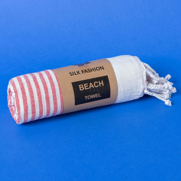 Παρεό (90x180) Silk Fashion 1753 Red