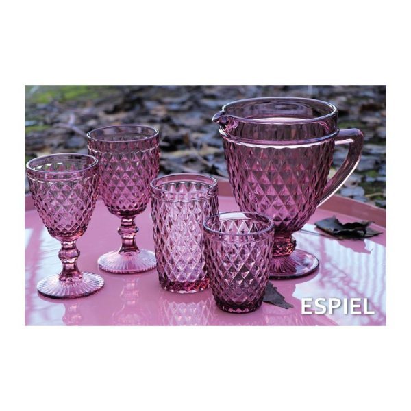 Ποτήρι Κρασιού Κολωνάτο 200ml Espiel Tristar Purple TIR103K6
