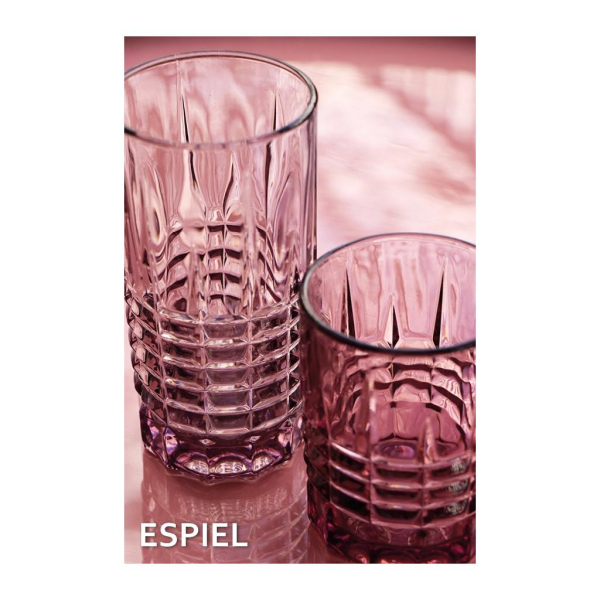 Ποτήρι Νερού 390ml Espiel Patrick Purple ROP124K6