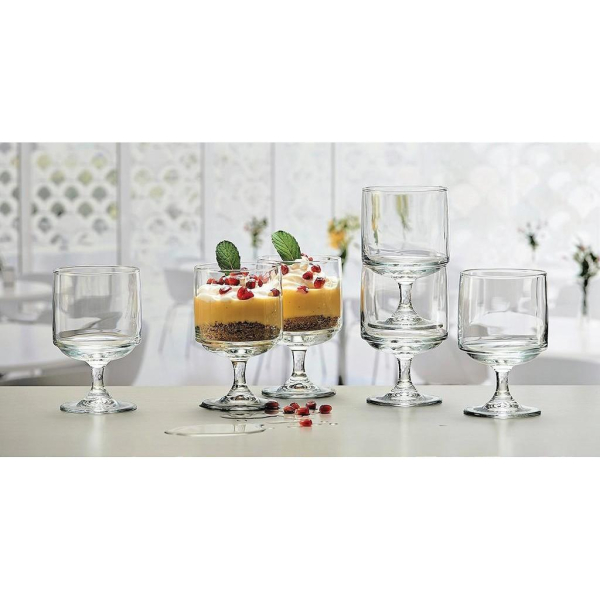 Ποτήρι Κρασιού Κολωνάτο 220ml Espiel Tower Red SP44044K12