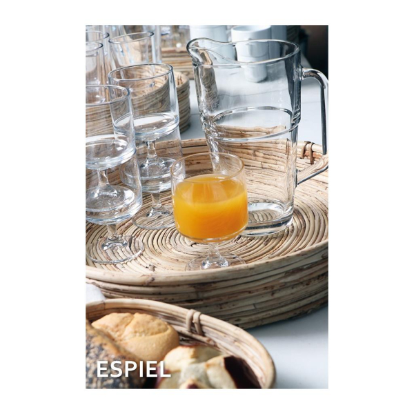 Ποτήρι Κρασιού Κολωνάτο 220ml Espiel Tower Red SP44044K12