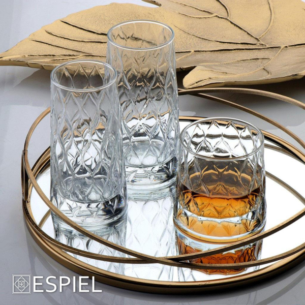 Ποτήρι Νερού 345ml Pasabahce By Espiel Leafy SP420855K6