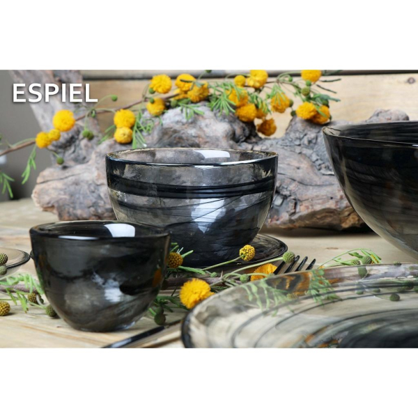 Σαλατιέρα (Φ29) Espiel Atlas Black HOR1340K6