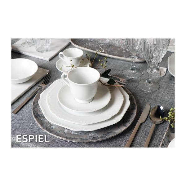 Πιάτο Φρούτου (Φ20) Espiel Classy White LEV303K6
