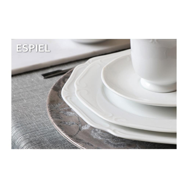 Πιάτο Φρούτου (Φ20) Espiel Classy White LEV303K6