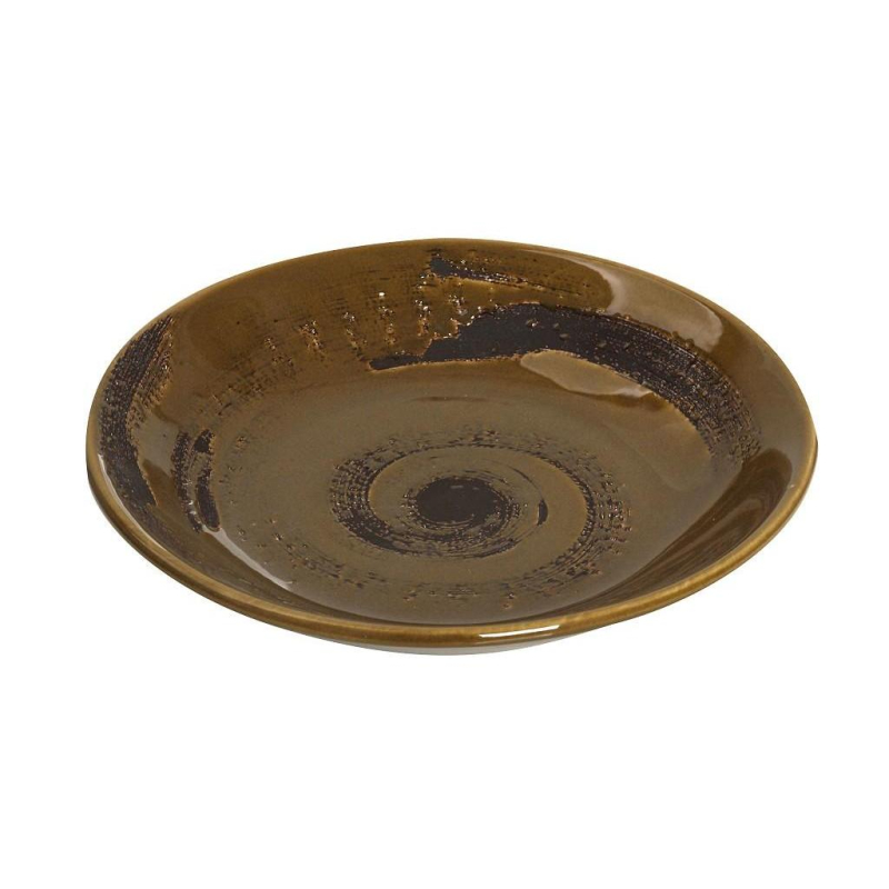 Πιάτο Φαγητού Βαθύ (Φ23.5) Espiel Typhoon Brown TLW104K6