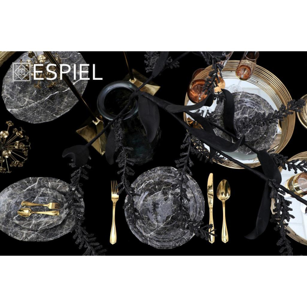 Πιατέλα Σερβιρίσματος Στρογγυλή (Φ33) Espiel Marble RPM209K2