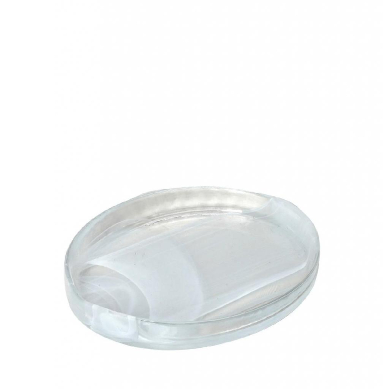 Πιάτο Γλυκού Οβάλ (15x12.5x2) Espiel Atlas Alabaster White HOR1609K6