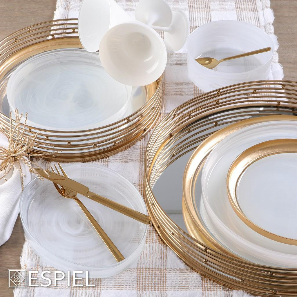 Πιατέλα Σερβιρίσματος Οβάλ (21x16.5x3) Espiel Atlas Alabaster White HOR1612K6 φωτογραφία