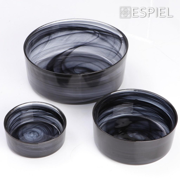 Μπωλ (Φ15) Espiel Atlas Alabaster Black HOR1628K6