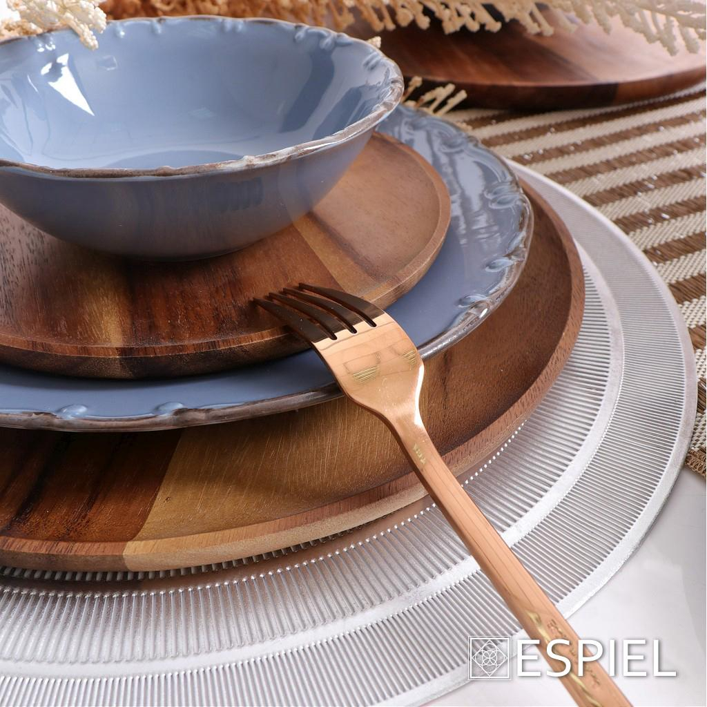 Πιάτο Φαγητού Βαθύ (Φ23) Espiel Liana Blue TLZ104K6 φωτογραφία