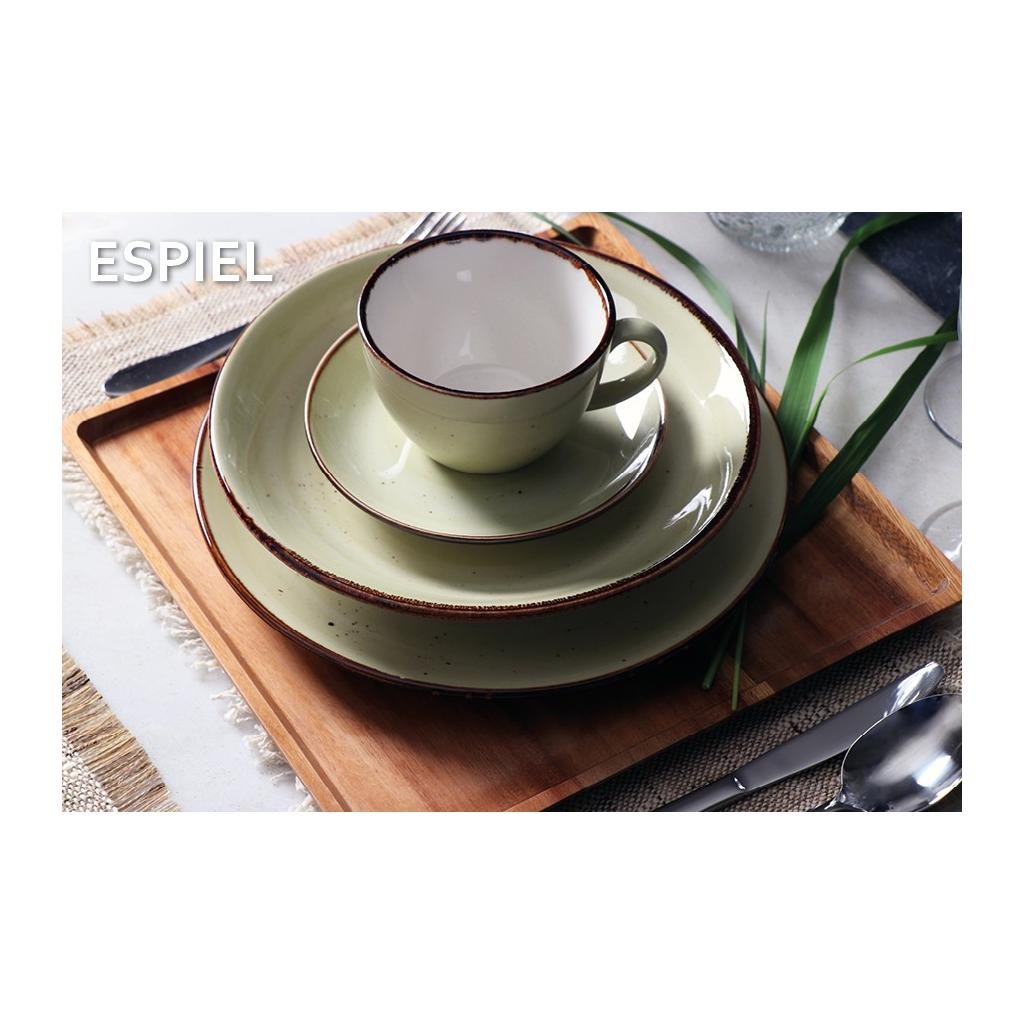 Πιατέλα Σερβιρίσματος Οβάλ (36X24 5) Espiel Terra Green Tlh107K6 Home Είδη Spitishop