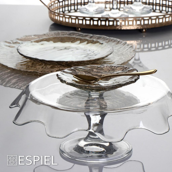 Τουρτιέρα (Φ32) Pasabahce By Espiel Splash Clear 95105-018