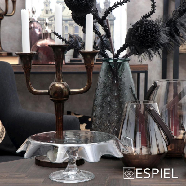 Τουρτιέρα (Φ32) Pasabahce By Espiel Splash Clear 95105-018