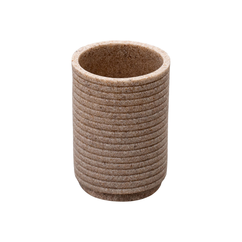 Ποτηροθήκη Μπάνιου Estia Beige 02-1865