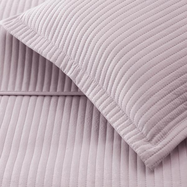 Κουβερλί Υπέρδιπλο (Σετ 230x250) Rythmos Jazz 02 Πούδρα