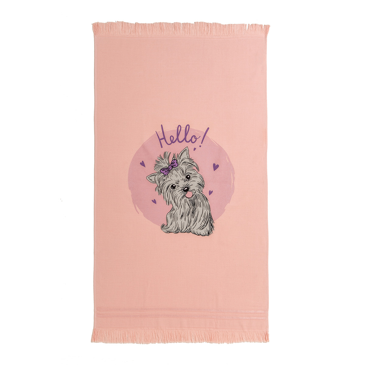 Παιδική Πετσέτα Θαλάσσης (70x120) Melinen Puppy Pink