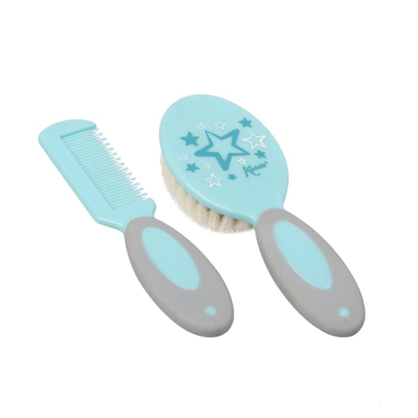 Βρεφικό Σετ Βούρτσα + Χτένα Kiokids Starts Ciel 2844
