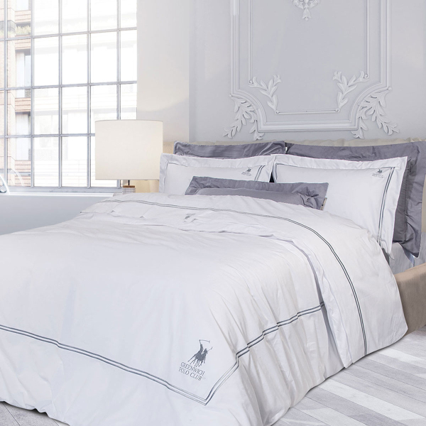 Σεντόνια King Size (Σετ) Greenwich Polo Club Solid 2127