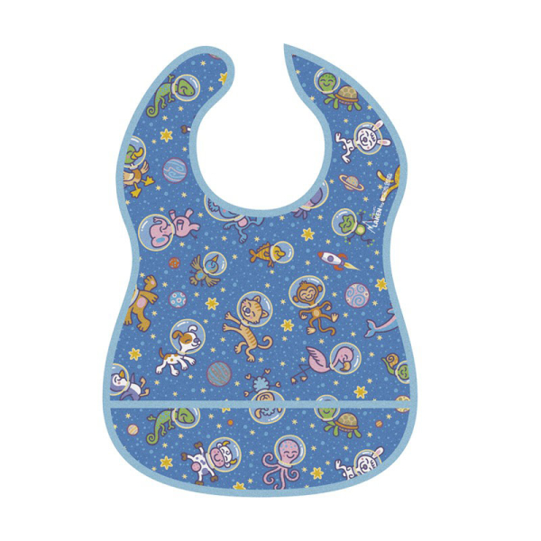 Σαλιάρα 0-24 Μηνών (30x25) Laken Espacio Μπλε