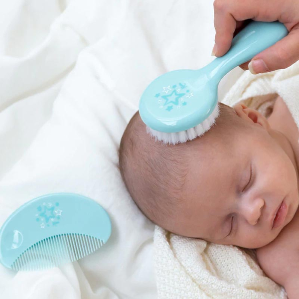 Βρεφικό Σετ Βούρτσα + Χτένα Kiokids Stars Ciel 3210