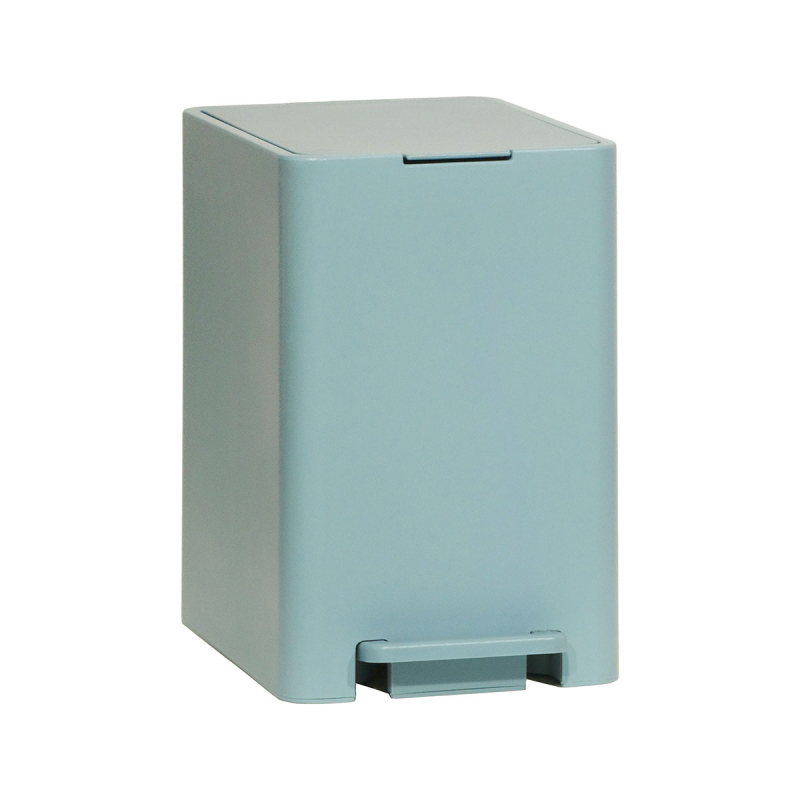 Κάδος Απορριμμάτων Μπάνιου (27x19x29) Viomes 7lt 185-73 Σιέλ Μπλε