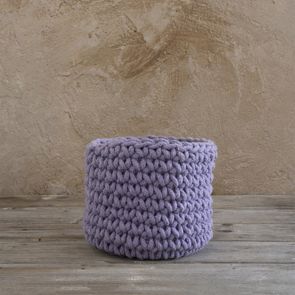 Καλάθι Αποθήκευσης (Φ19x16) Nima Panier Lavender