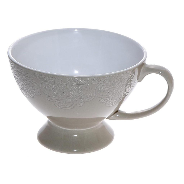 Μπωλ Πρωινού (Φ13.3) Με Λαβή Espiel Vienna Beige HUN103K6