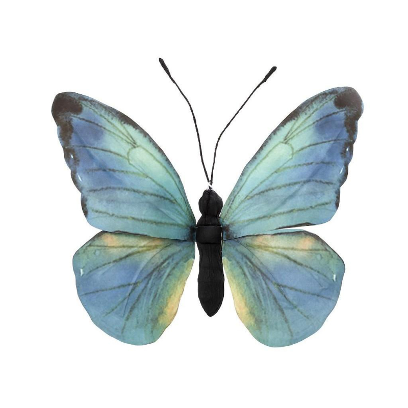 Διακοσμητικό Τοίχου Πεταλούδα (80x70x7) Espiel Blue FTE329K3