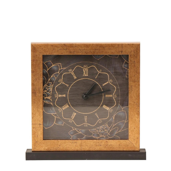 Ρολόι Επιτραπέζιο (24.5x24.5x5) Espiel Λουλούδι MAF152