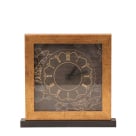Ρολόι Επιτραπέζιο (24.5×24.5×5) Espiel Λουλούδι MAF152