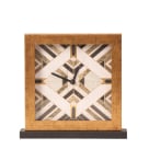 Ρολόι Επιτραπέζιο (24.5×24.5×5) Espiel Γραμμωτό MAF154