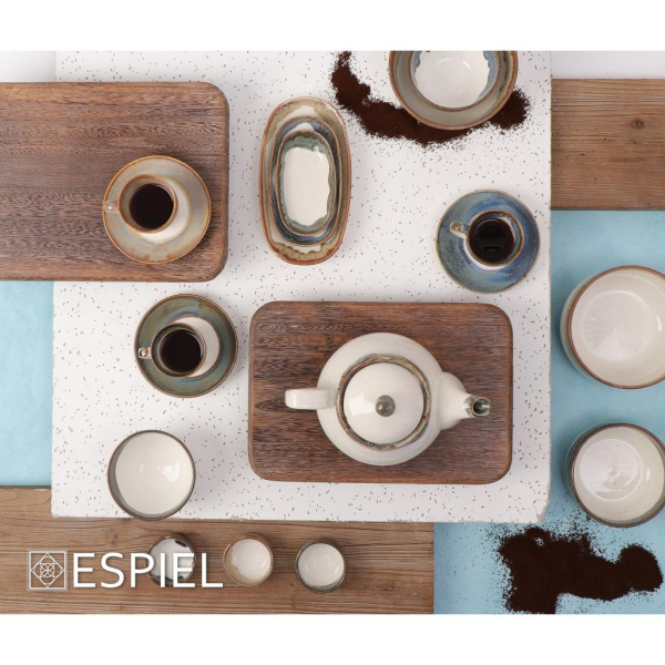 Φλυτζάνι Espresso 90ml + Πιατάκι Espiel Essentials Beige OWQ101K6
