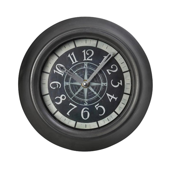 Ρολόι Τοίχου (Φ23.2x5.4) Espiel Grey ROL602