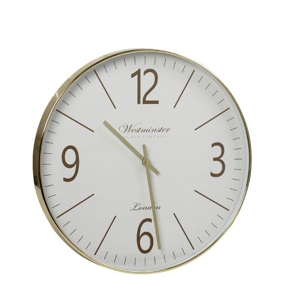 Ρολόι Τοίχου (Φ50.6x5.5) Espiel ROL623