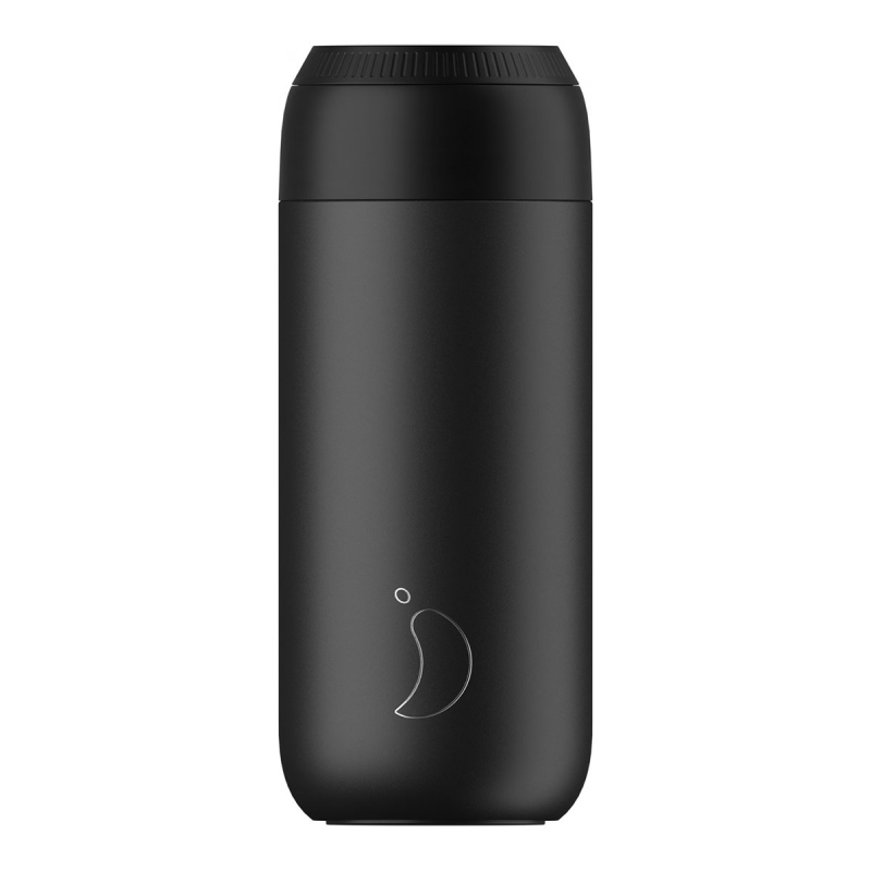 Ποτήρι Θερμός 500ml Chilly's Series 2 Cup Abyss Black