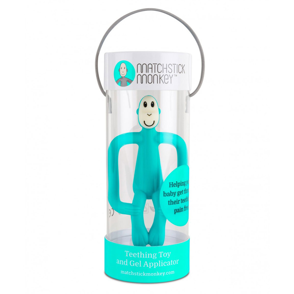 Μασητικό Matchstick Monkey Teething Toy Green Home Βρεφικά Μασητικά για Μωρά - Οδοντοφυία Spitishop
