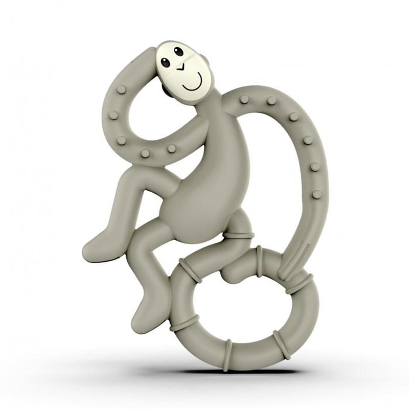 Μασητικό Matchstick Monkey Mini Teether Grey