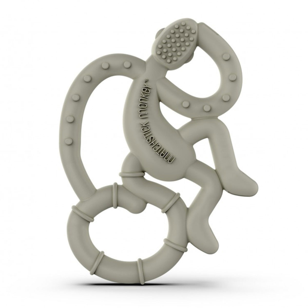 Μασητικό Matchstick Monkey Mini Teether Grey