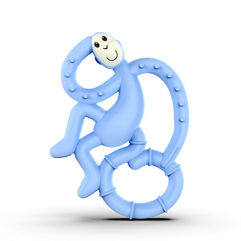 Μασητικό Matchstick Monkey Mini Teether Light Blue
