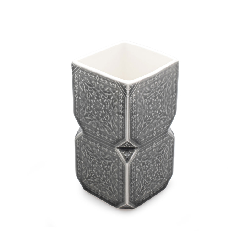 Ποτηροθήκη Μπάνιου Estia Feng Shui Grey 02-11444