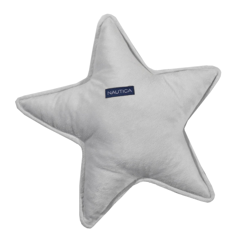 Διακοσμητικό Μαξιλάρι (37x37) Nautica Αστέρι Γκρι