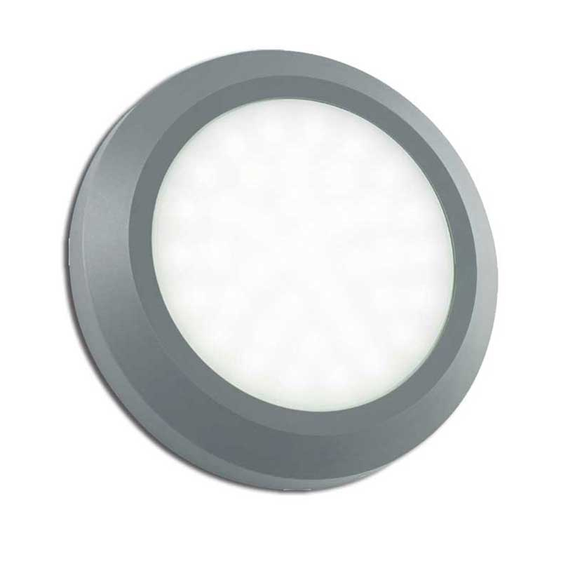 Απλίκα LED Εξωτερικού Χώρου Aca SLIM01 Grey