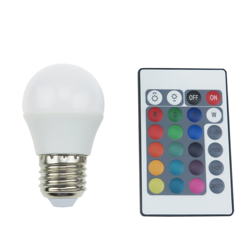 Λάμπα LED Diolamp RGBW Dimmable E27/8W/3000K/650Lm A608RGBWN