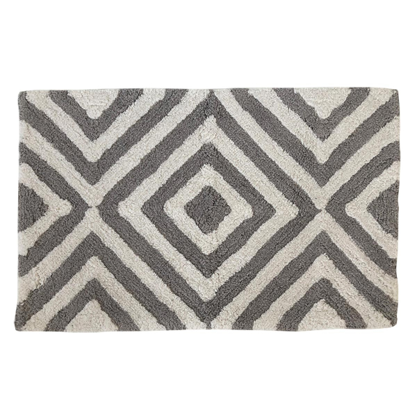 Πατάκι Μπάνιου (50x80) Rainbow 05592.001 Tribal Grey