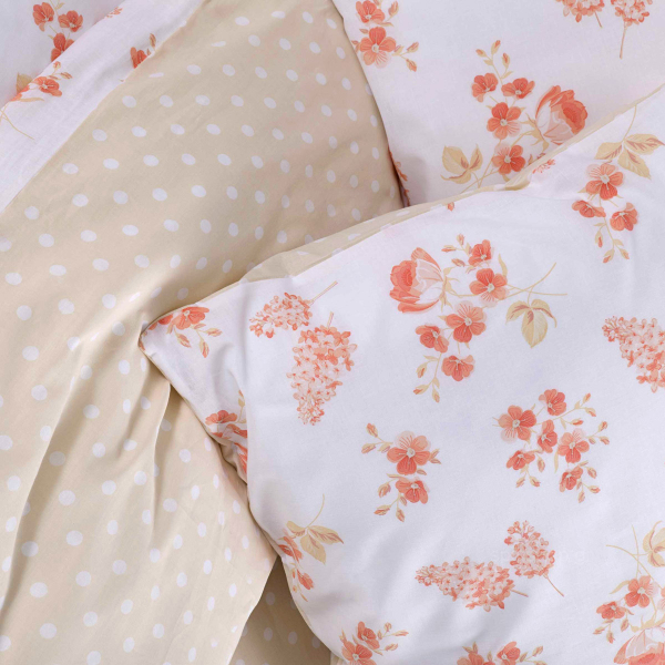 Κουβερλί Υπέρδιπλο (220x240) Nima Bed Linen Alyssa Coral